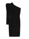 Max Mara Women's Falda Jersey Dress Black | Size 48 | 2421626011600001 In Black