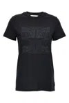 Max Mara Women Black Cotton Farad T-shirt In Black