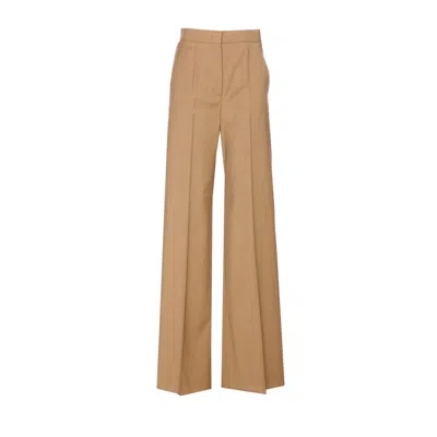 Max Mara Women Fernet Pants In Brown