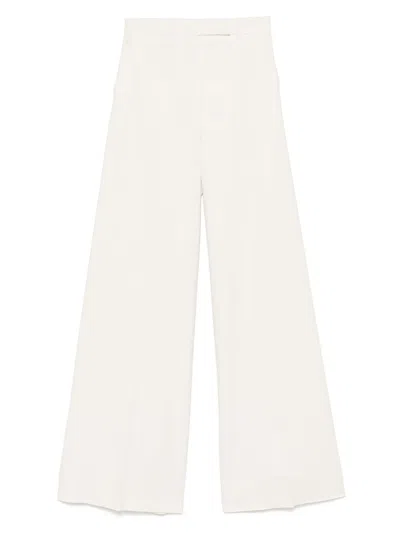 Max Mara Women Finish  Pantalone In Neutral