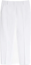 Max Mara Stella Pants In Optic White