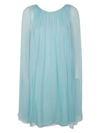 Max Mara Women's Footing Ceremony Dress In Blue