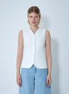 Max Mara Women Fornove Waistcoat In White