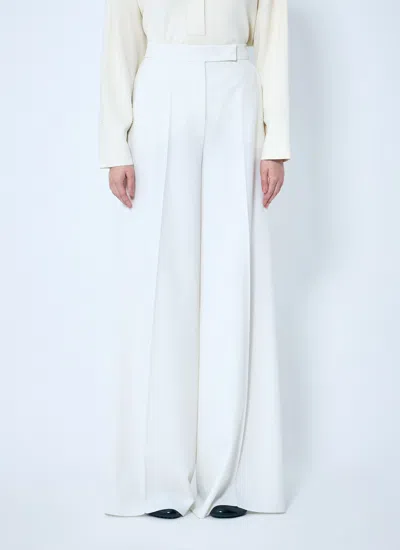 MAX MARA MAX MARA WOMEN GABARDINE WOOL PANTS
