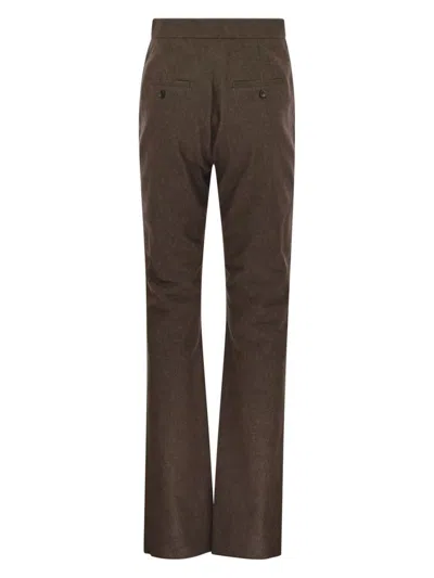 MAX MARA WOMEN'S GALIZIA - SLIM FIT COTTON TROUSERS