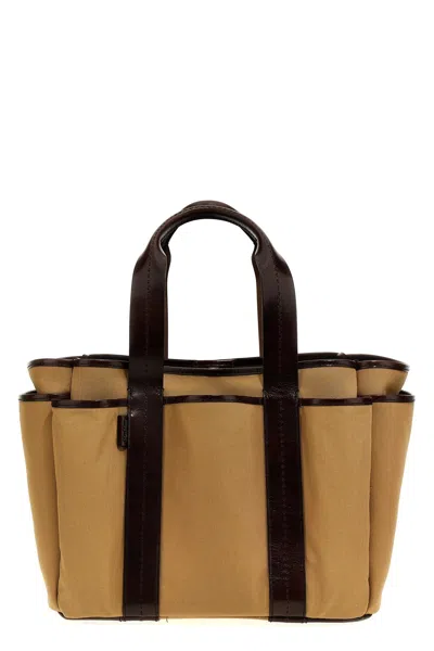 Max Mara Women 'garden' Shopping Bag In Brown