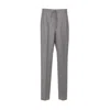 Max Mara Drawstring Casual Pants In Gray