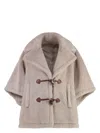 Max Mara Women's George Faux Fur Jacket In Ecru