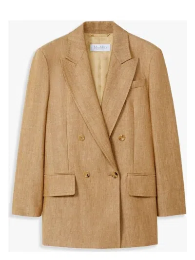MAX MARA WOMEN'S GERLA JACKET TOBACCO | SIZE 42 | 2511041022600001