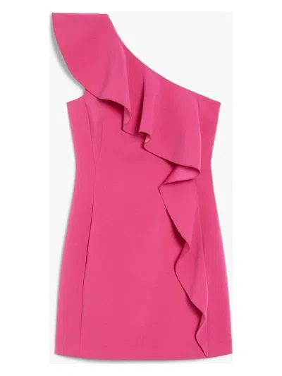 MAX MARA WOMEN'S GIACOMO DRESS FUCHSIA | SIZE 38 | 2516221043600003