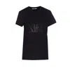 Max Mara Embellished Round Neck Top With Graphic Detail
