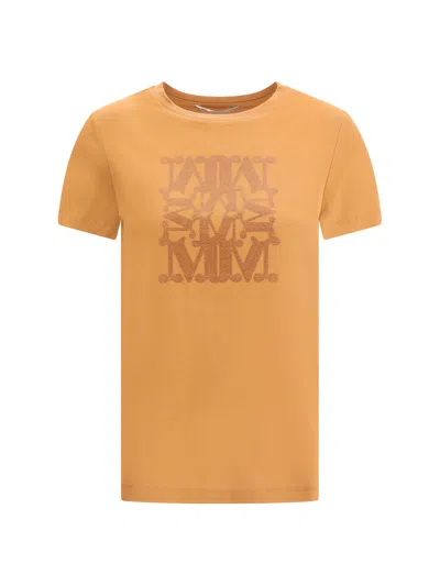Max Mara Women Giovane T-shirt In Yellow