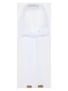 Max Mara Cotton Collar With Tie In White