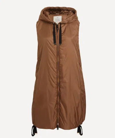 Max Mara Women's Greengi Water-repellent Canvas Midi Gillet