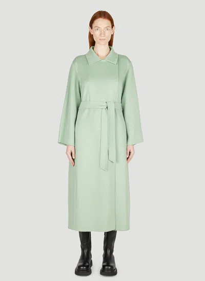 Max Mara Women Hans Coat In Green
