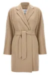 Max Mara Harold Coat In Cream
