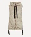 Max Mara Light Brown Hooded Vest