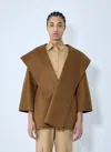 Max Mara Women Hooded Cashmere Coat In Brown
