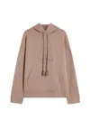 Max Mara Technical Cotton Jersey Sweatshirt In Neutral