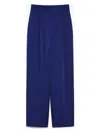 Max Mara Pleated Casual Pants In Purple