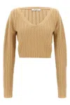 Max Mara Ifrem Sweaters And Cardigans Beige In Cream