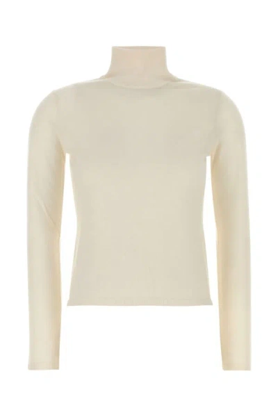 Max Mara Women Ivory Cashmere Patroni Sweater In White