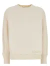 Max Mara Women Ivory Cotton Blend Cral Cardigan