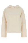 Max Mara Ivory Cotton Blend Gary Sweatshirt In White