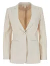Max Mara Ivory Duchesse Avoriaz Blazer