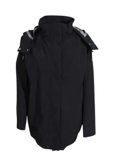 Max Mara Women's Jacket  2516021027 Blue In Black