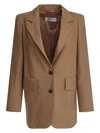 Max Mara Tailored Jackets With Notched Lapel And Flap Pockets