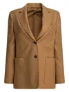 Max Mara Jackets With Notch Lapel And Single-breasted