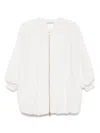 Max Mara Ivory Wool Blend Cirino Jacket In White