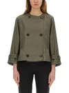 Max Mara "jim The Cube" Jacket In Gray