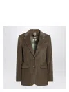 Max Mara Kuban Corduroy Single-breasted Jacket
