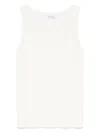 Max Mara Pentola Tank Top In Cream