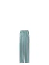Max Mara Ladino Striped Wide-leg Silk Twill Pants