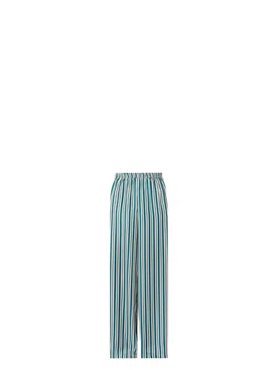 MAX MARA WOMEN'S LADINO LONG TROUSER DARK GREEN | SIZE IT 48 | 2521136151600001