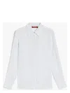 Max Mara Long-sleeved Shirt In Light Blue