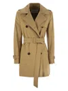 Max Mara Landa Cotton Canvas Mackintosh
