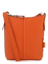 Max Mara Woman Orange Leather Riviers Crossbody Bag