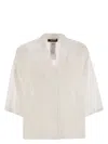 Max Mara Legno Embroidered Button-up Shirt