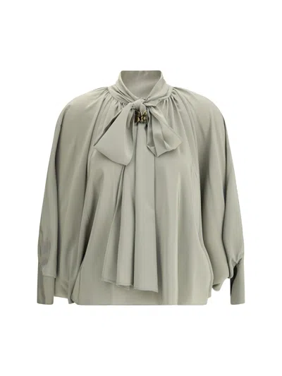Max Mara Women Leonida Silk Blouse In Multi
