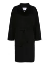 Max Mara Women Lilia Lungo Cappotto In Black