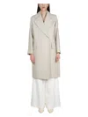Max Mara Linen And Jersey Duster In Beige