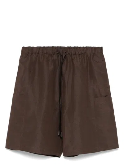 Max Mara Women's Linen And Silk Blend Shorts