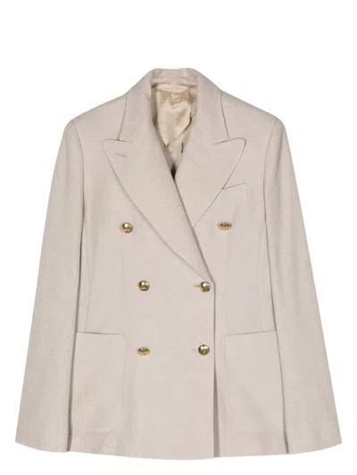 MAX MARA WOMEN'S LINEN BLEND SINGLE-BREASTED JACKET