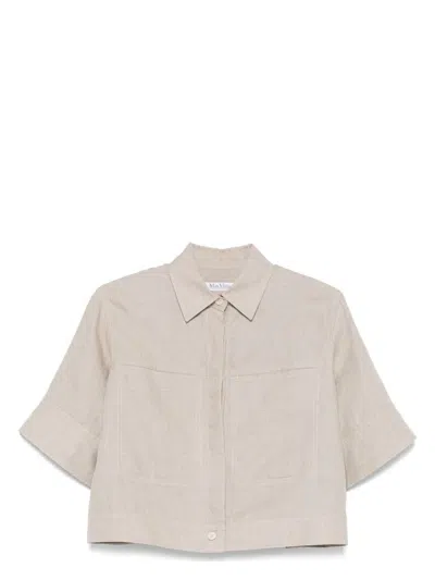 MAX MARA WOMEN'S LINEN SHIRT