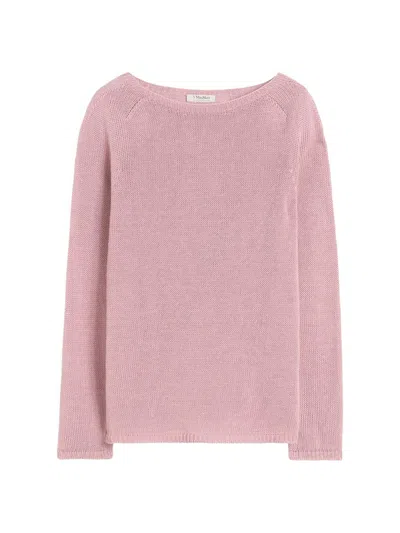 MAX MARA WOMEN'S LINEN YARN BASIC SWEATER