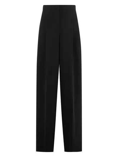 MAX MARA WOMEN'S LINO CRÃªPE TROUSERS